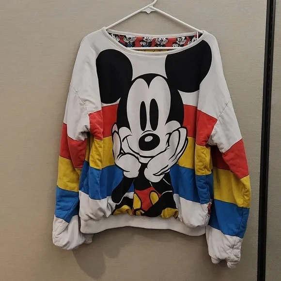 Vintage Mickey & Co by J.G Hook Reversible Sweatshirt - Picture 1 of 16